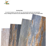 Load image into Gallery viewer, Deco Products HydroStop Old Blue Sea 20 MIL x 7.1 in. W x 48 in. L Rigid Core Click Float Vinyl Plank (23.64 sq. ft./case)