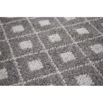 Load image into Gallery viewer, StyleWell Paskal 3 ft x 6 ft Polypropylene Loop Yarn with Non-Slip Backing Grey Doormat