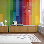 Load image into Gallery viewer, Modamo Chromie Lime Green 3-inch x 9-inch Glossy Ceramic Wall Tile – 2.97 sq.ft. per Case