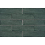 Charger l'image dans la visionneuse de galerie, Anatolia Aura Moss Glossy Pressed Ceramic Wall Tile 0.34 inch Thick 2.95 inch W 10.66 sq ft/case