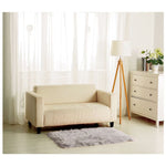 Charger l'image dans la visionneuse de galerie, Home Decor Inc. Faux Fur Rug Grey 30-inch x 45-inch Faux Suede Backing Indoor Rug