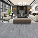 Charger l'image dans la visionneuse de galerie, DuraClic Gris Bois Flotté 7,1 po L x 48 po l x 6,5 mm Plancher Vinyle en Planches (18,91 pi²/Carton)