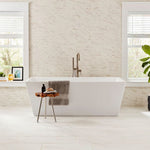 Load image into Gallery viewer, Dal Tile Selwyn Bianco Calacatta Matte 12 in. x 24 in. Glazed Porcelain Floor and Wall Tile
