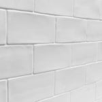 Load image into Gallery viewer, Ivy Hill Tile Catalina White 3 inch x 6 inch Polished Ceramic Subway Wall Tile – 5.38 Sq. Ft. Coverage per Case