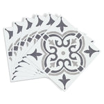 Charger l'image dans la visionneuse de galerie, D-C-Fix Jasmila Grey Self Adhesive Wall Tiles (6 Tiles, 1.45 sq.ft./Pack)