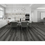 Load image into Gallery viewer, Grizzly Surfaces Charcoal 7.13-inch x 48-inch Click-Lock Luxury Vinyl Tile Plank (23.8 sq. ft./case)