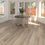 Load image into Gallery viewer, Krono Original Huron Opal Chateau Oak Beige & Tan Wood Look 8 in. W x 47.64 in. L 10 mm Luxury Vinyl Tile Flooring (18.60 sq.ft./case)