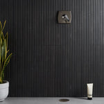 Charger l'image dans la visionneuse de galerie, Ivy Hill Tile Montgomery Ribbon Black Porcelain Tile – 0.39 inch Thick, 24 inch x 48 inch, 15.49 sq.ft/Case – Matte Finish