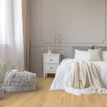 Charger l'image dans la visionneuse de galerie, Natural Solid Maple hardwood flooring with matte finish and varying plank lengths