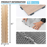 Charger l'image dans la visionneuse de galerie, 6" x 36" x 5mm Luxury Vinyl Plank, Interlocking Floor Plank