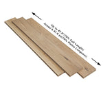 Charger l'image dans la visionneuse de galerie, Malibu Wide Plank French Oak Dunes 3/8 in. T x 6.5 in. W Engineered Click Hardwood Flooring (23.64 sq. ft./case)