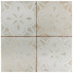 Load image into Gallery viewer, Merola Tile Kings Aurora Encaustic Ceramic Floor & Wall Tile 0.39 inch Thick 17.63 inch Wide 10.95 sq. ft. per Case – Glazed Low Sheen Textured Finish