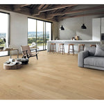 Load image into Gallery viewer, Home Decorators Collection Trail White Oak Random L x 6.5 in. W x 12 mm Beige Interlocking Engineered Hardwood Flooring (17.05 sq.ft./case)