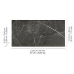 Load image into Gallery viewer, Anatolia Lumino Carbon Porcelain Tile 12 inch x 24 inch 15.5 sq. ft./case Matte Pressed Glazed Stone Look Finish