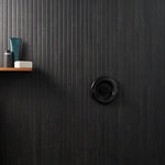 Charger l'image dans la visionneuse de galerie, Ivy Hill Tile Montgomery Ribbon Black Porcelain Tile – 0.39 inch Thick, 24 inch x 48 inch, 15.49 sq.ft/Case – Matte Finish