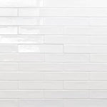 Load image into Gallery viewer, Ivy Hill Tile Newport White Polished Ceramic Subway Wall Tile 2 inch x 10 inch x 11mm – 5.38 Sq.Ft./Case High-Gloss White