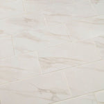 Load image into Gallery viewer, Dal Tile Selwyn Bianco Calacatta Matte 12 in. x 24 in. Glazed Porcelain Floor and Wall Tile