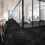 Load image into Gallery viewer, Astella Sediment Shungite 21.68 in. x 21.68 in. Carpet Tile (8 Tiles, 21.53 sq. ft./Case)