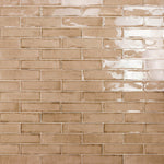 Load image into Gallery viewer, Ivy Hill Tile Moze Taupe 3 inch x 12 inch Ceramic Wall Tile – 5.38 sq. ft. per Case, Glazed Smooth Finish
