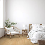 Charger l'image dans la visionneuse de galerie, Natural Solid Maple hardwood flooring with matte finish and varying plank lengths