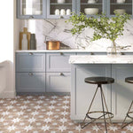 Charger l'image dans la visionneuse de galerie, Merola Tile Llama Stella Loire Verso Noce Porcelain Tile 9.75 inch x 9.75 inch – 10.88 sq. ft. per Case Mixed Texture Wood Look Finish