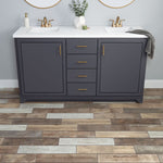 Charger l'image dans la visionneuse de galerie, Marazzi Montagna Wood Vintage Chic Porcelain Tile – 0.31 inch Thick, 6 inch x 24 inch, 14.53 sq.ft/Case – Glazed Matte Wood Look Finish