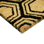 Load image into Gallery viewer, MSI Stone ULC Black Hexagon 22 in. x 36 in. Coir Door Mat