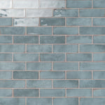 Load image into Gallery viewer, Ivy Hill Tile Santa Fe Blue 4 inch x 11.96 inch Polished Ceramic Wall Tile – 10.76 Sq. Ft. Coverage per Case