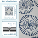 Charger l'image dans la visionneuse de galerie, 9" W x 9" L x 4mm Peel & Stick Floor Tile Sunflower Luxury Vinyl Flooring