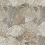 Load image into Gallery viewer, Merola Tile Canet Gris Porcelain Floor and Wall Tile 17 inch x 17 inch 12.24 sq. ft./Case Matte Textured Stone Look Square Tile