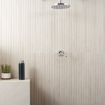 Charger l'image dans la visionneuse de galerie, Ivy Hill Tile Montgomery Ribbon White Porcelain Tile – 0.39 inch Thick, 24 inch x 48 inch, 15.49 sq.ft/Case – Matte Finish