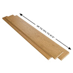 Charger l'image dans la visionneuse de galerie, Plancher de bois franc à lames larges Malibu, chêne français Montara, 3/8 po x 4 et 6 po, à cliquetis (19,84 pi²/boîte)