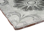 Load image into Gallery viewer, Merola Tile Costa Cendra Decor Fleur 7.75 inch x 7.75 inch Ceramic Floor and Wall Tile – 11.11 sq ft per Case, Rustic Stone Look Matte Finish