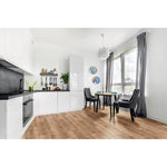 Load image into Gallery viewer, Multiclic Vinyl Flooring Interlocking Planks 5.7 mm Thick x 7.1 inch Wide x 18.91 sq ft per Carton Low Gloss Finish – Honey Brown Oak