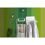 Load image into Gallery viewer, Modamo Chromie Lime Green 3-inch x 9-inch Glossy Ceramic Wall Tile – 2.97 sq.ft. per Case
