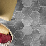 Load image into Gallery viewer, Ivy Hill Tile Hayes Gris Porcelain Tile – 0.31 inch Thick, 8 inch x 9.44 inch, 9.84 sq.ft/Case – Matte Hexagon Italian Style Finish