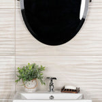 Load image into Gallery viewer, Merola Tile Deco Dubai Pearl Porcelain Wall Tile 0.31 inch Thick x 12.5 inch Wide x 24.5 inch Long – 10.96 sq. ft./Case, Textured Semi-Gloss Finish