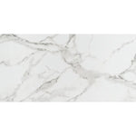Load image into Gallery viewer, MSI Stone ULC Aviva Bianco 12 inch x 24 inch Glazed Polished Porcelain Floor and Wall Tile – 0.38 inch Thickness, Marble Look White Tile