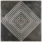 Load image into Gallery viewer, Merola Tile Kings Rombos 17-5/8 inch x 17-5/8 inch Ceramic Floor and Wall Tile (11.02 sq. ft./Case) – Glazed Encaustic-Inspired Finish