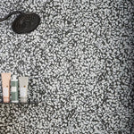 Load image into Gallery viewer, Ivy Hill Tile Fusion Hex Black Terrazzo 9 inch x 10.5 inch Matte Porcelain Floor and Wall Tile 8.07 sq ft per Case Hexagon