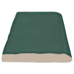 Load image into Gallery viewer, Ivy Hill Tile Kingston Green 3 inch x 8 inch Polished Ceramic Bullnose Wall Tile Trim – Glazed Classic Decorative Edge Trim Tile