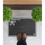 Charger l'image dans la visionneuse de galerie, Modern Homes Floor Choice Silver Dassi Mat 15 inch x 23 inch Indoor/Outdoor Door Mat
