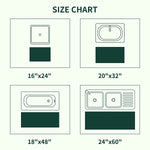 Charger l'image dans la visionneuse de galerie, Chenault Soft Absorbent Microfiber Non-Slip Backing Rectangle Bath Rug