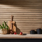 Load image into Gallery viewer, Ivy Hill Tile Brookline Ribbon Tan Brown Porcelain Tile 0.35 inch Thickness 24 inch Width 15.49 sq. ft. Coverage Matte Wood Look Finish