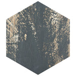 Load image into Gallery viewer, Merola Tile Gaugin Hex Catan Shadow Porcelain Floor and Wall Tile 8.5 inch x 9.75 inch x 0.39 inch – 11.28 sq. ft./Case, Matte Wood Look Hexagon Finish