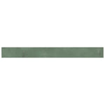 Charger l'image dans la visionneuse de galerie, Merola Tile Phoenix Green Porcelain Floor and Wall Tile 1.88 inch x 17.75 inch x 0.33 inch – 7.424 sq. ft./Case, Matte Subway Look Finish
