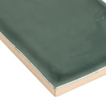 Charger l'image dans la visionneuse de galerie, Anatolia Aura Moss Glossy Pressed Ceramic Wall Tile 0.34 inch Thick 2.95 inch W 10.66 sq ft/case