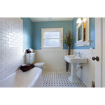 Charger l'image dans la visionneuse de galerie, Blanc 4 in. x 16 in. Glossy Ceramic Subway Tile