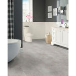 Load image into Gallery viewer, TrafficMaster Mountain Mist 12" x 24" Peel and Stick Vinyl Tile Flooring – Grey, Marble Look