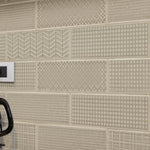 Charger l'image dans la visionneuse de galerie, Metrola 3D Mix 4 in. x 12 in. Glossy Ceramic Subway Wall Tile